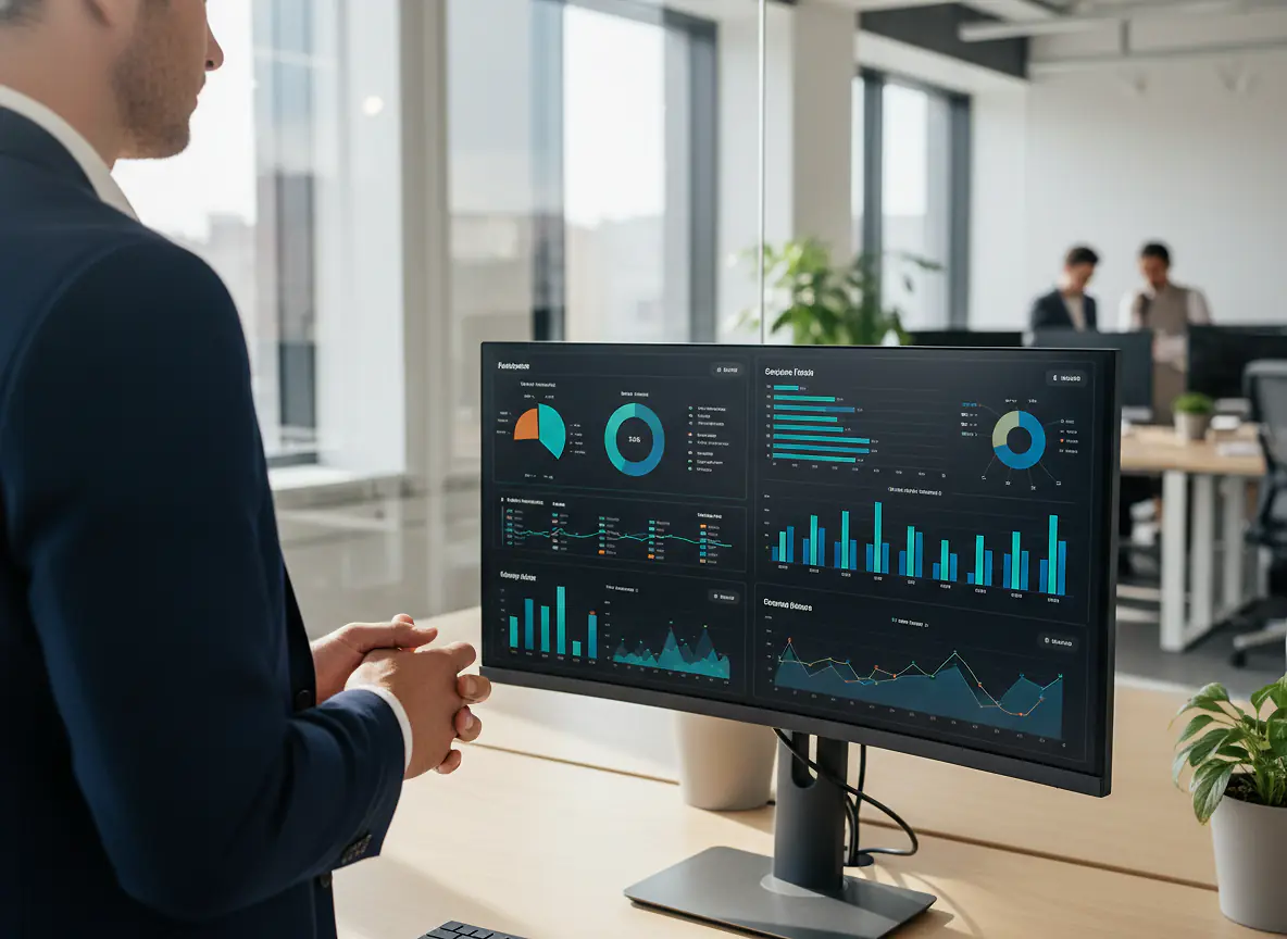 Analyse de données sur un tableau de bord