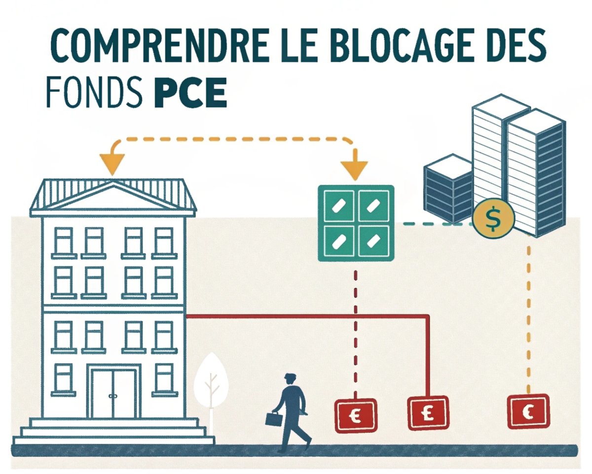 Comprendre le blocage des fonds PCE