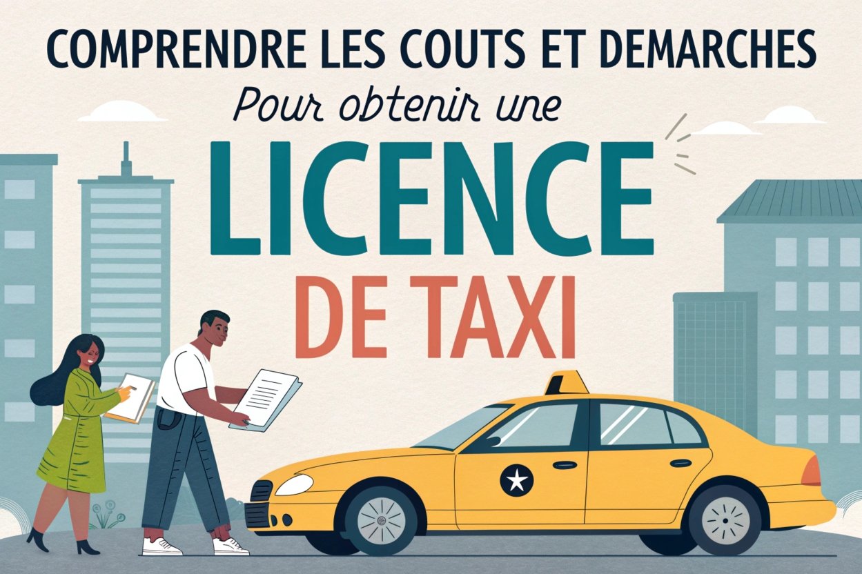 Comprendre les coûts et démarches pour obtenir une licence de taxi