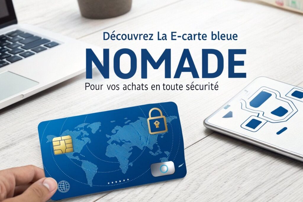 Découvrez la e-Carte Bleue Nomade pour vos achats en toute sécurité