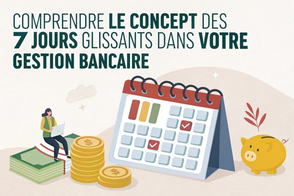 Comprendre le concept des 7 jours glissants dans votre gestion bancaire