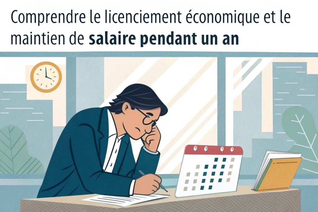 Comprendre le licenciement économique et le maintien de salaire pendant un an
