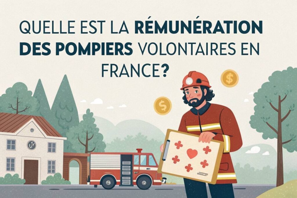 Quelle est la rémunération des pompiers volontaires en France ?