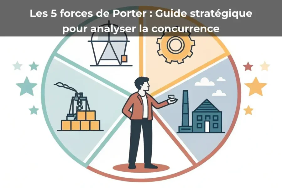 Les 5 forces de Porter&nbsp;: Guide stratégique pour analyser la concurrence