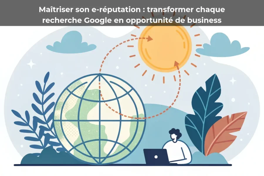 Maîtriser son e-réputation : transformer chaque recherche Google en opportunité de business