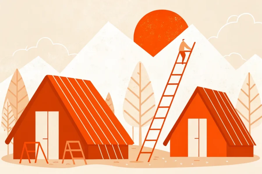 Construction sauvage de cabane&nbsp;: coûts, responsabilités et alternatives légales